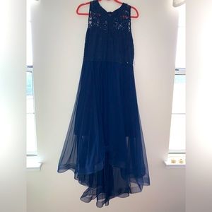 Navy Blue Formal Dress
